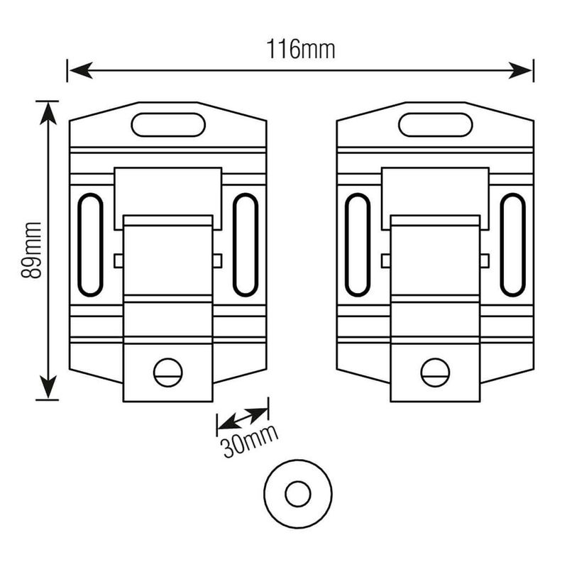 Soporte  TV  Vesa - 10" a 85" + Soporte Deco - 100kg-6