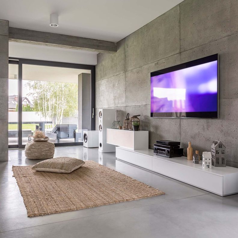 Soporte  TV  Vesa - 10" a 85" + Soporte Deco - 100kg-2