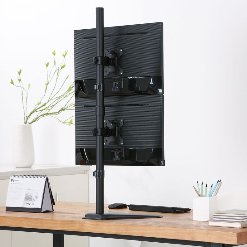 Soporte 2 monitores Vertical - 13" a 32" - 16 kg. Articulado-1