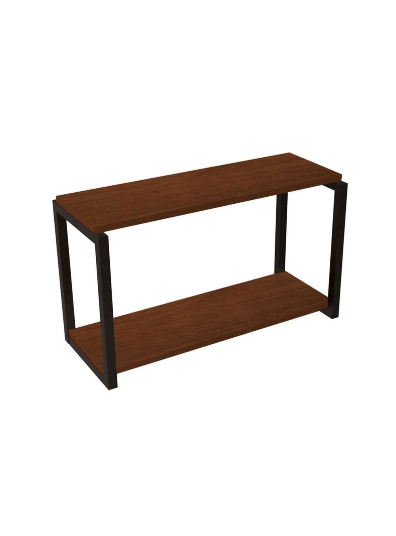 Repisa tipo Industrial 2 tablas 60x20 cm CAFE 20kg-1