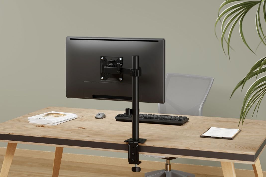 Soporte para Monitor con Brazo de 13 a 32 - 360 Mariposa y Ojal - BM711- Brasforma