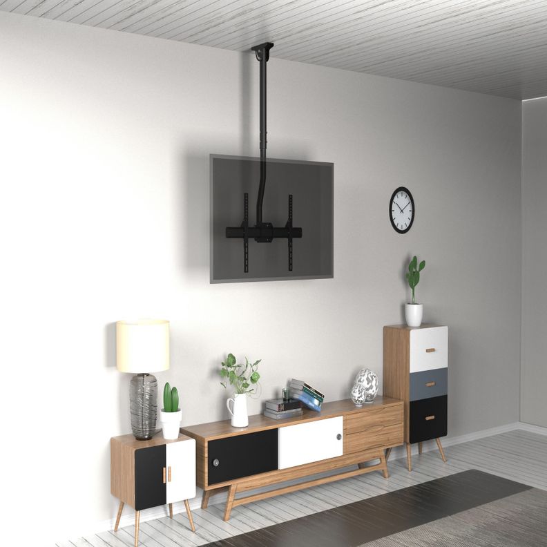 Soporte TV para Techos Planos o inclinados 32" a 80"-1