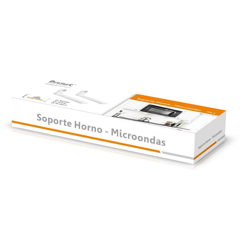 Soporte Microondas Plegable Plata MB6SILVER-4