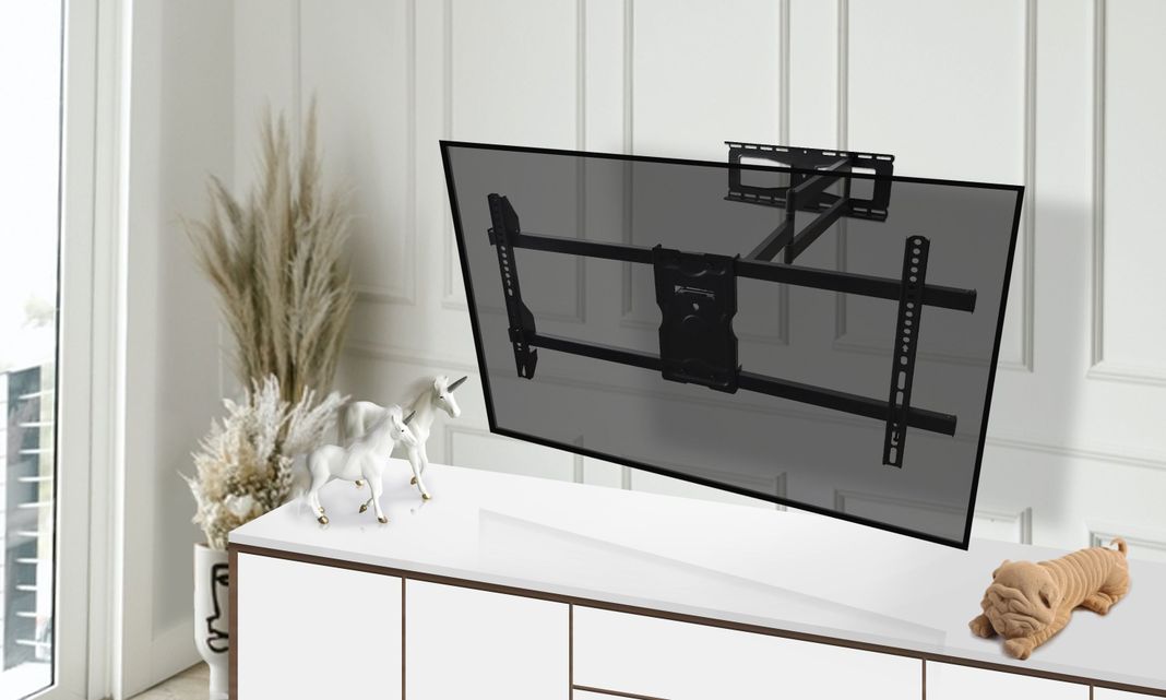 Soporte tv con brazo extra Largo de 1m. - 43" a 80"  50 kg-5
