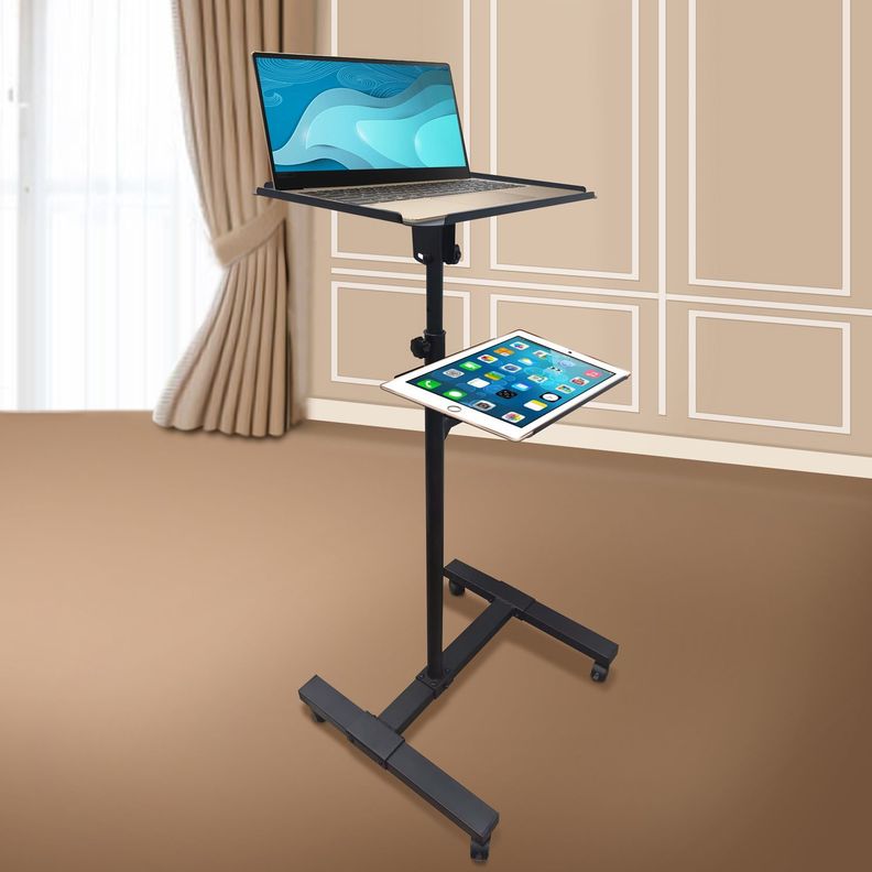 Soporte De Proyector Y Notebook Tipo Carro - Sin Caja-5