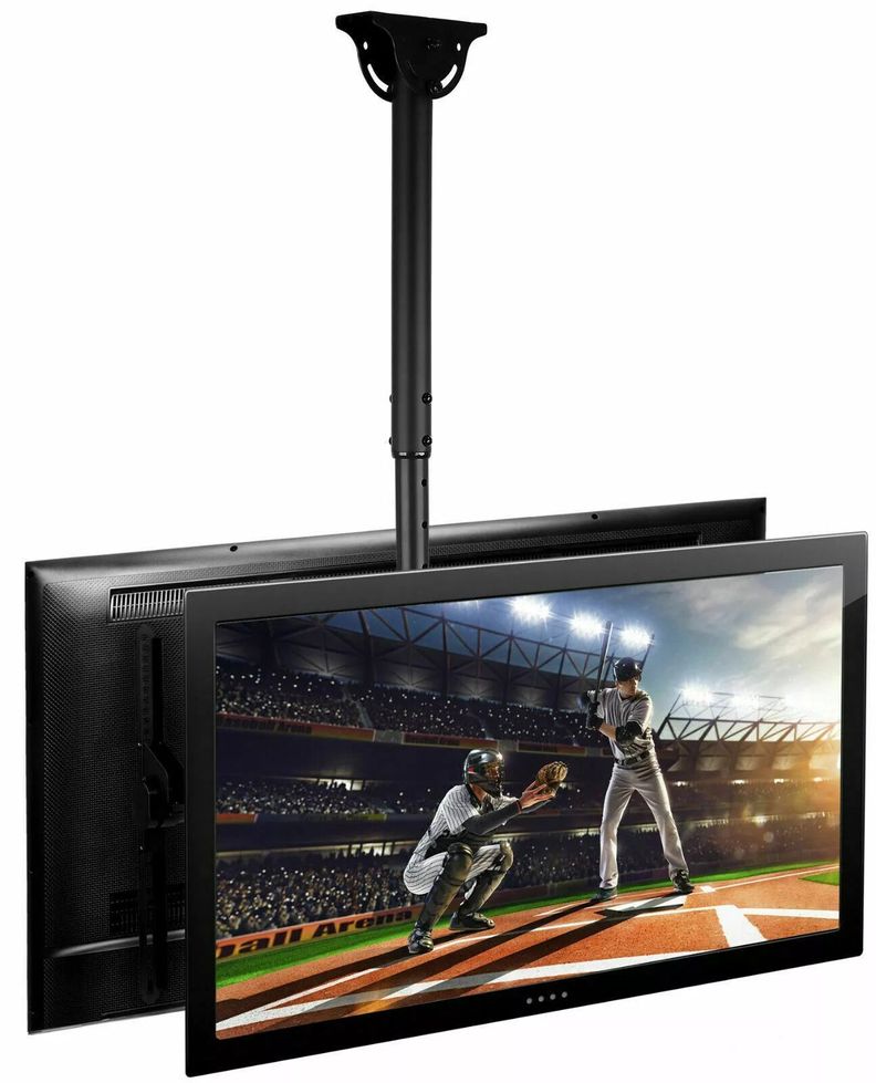 SOPORTE TV TECHO DUAL 2 TVs 32" A 90" 160KG ALTA CARGA-1