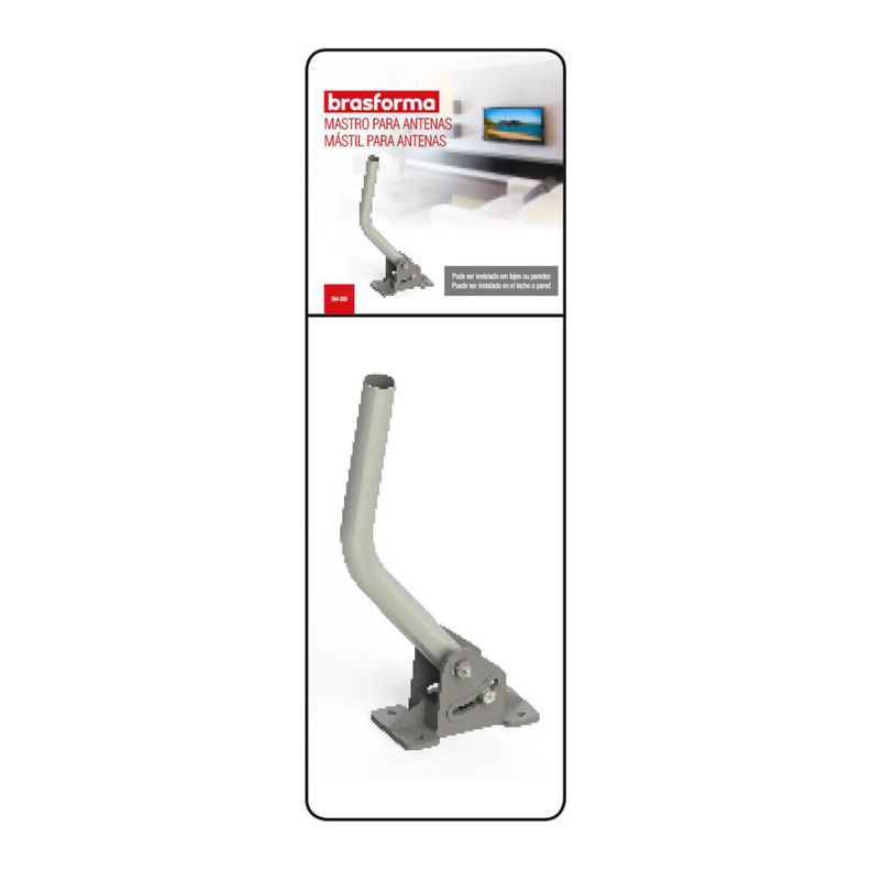 Mastil Soporte Para Antenas Techo O Muro SM300-3