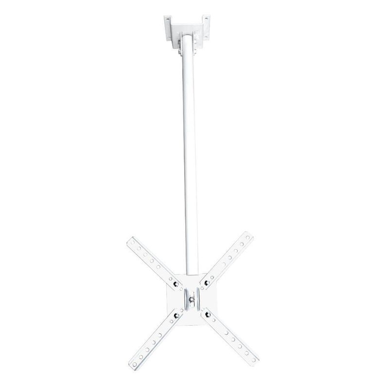Soporte  TV de Techo 10" a 55" - 360° +  Sop. Deco  Bco-1