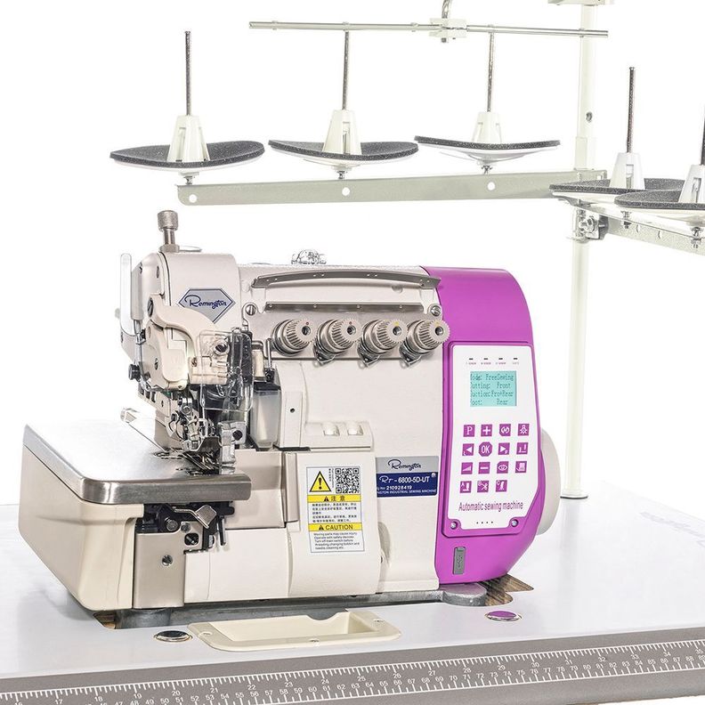 Overlock Industrial Remington Rt 6800-5d-ut, Servo Directo-0