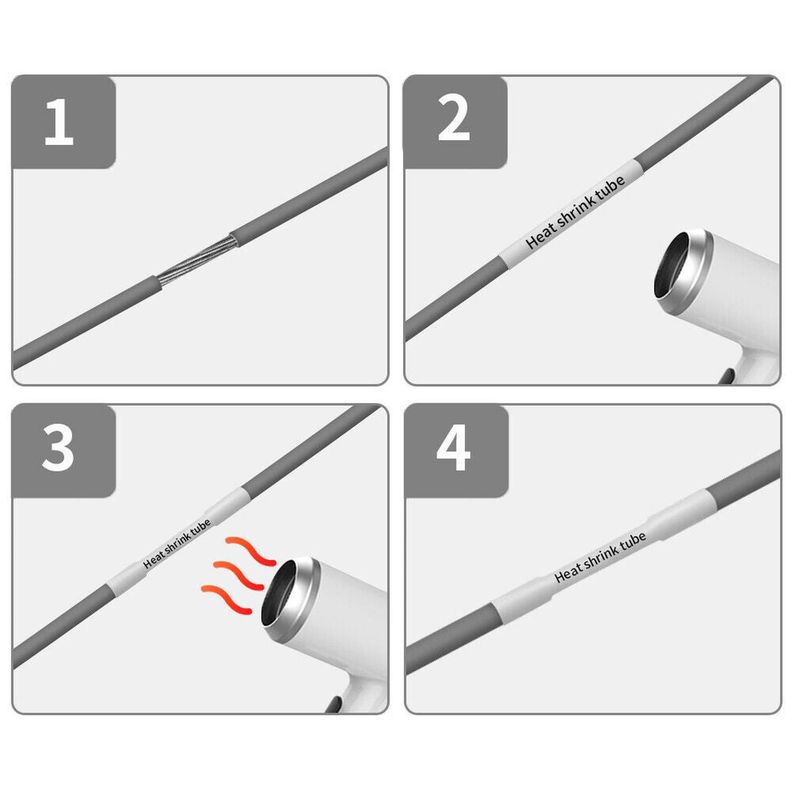 Cinta Termocontraible HSe-641 Para Rotuladora Brother Pt 17.7mm Termoretractil-7