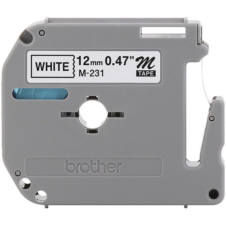 Cinta Rotuladora M-231 | Brother | 12mm x 8m-3