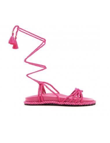 Sandalia Plana Pink Cecconello -3