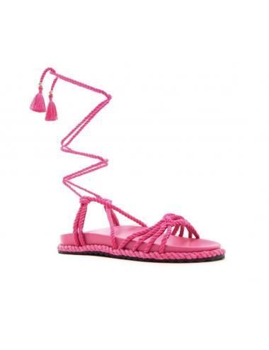 Sandalia Plana Pink Cecconello -0