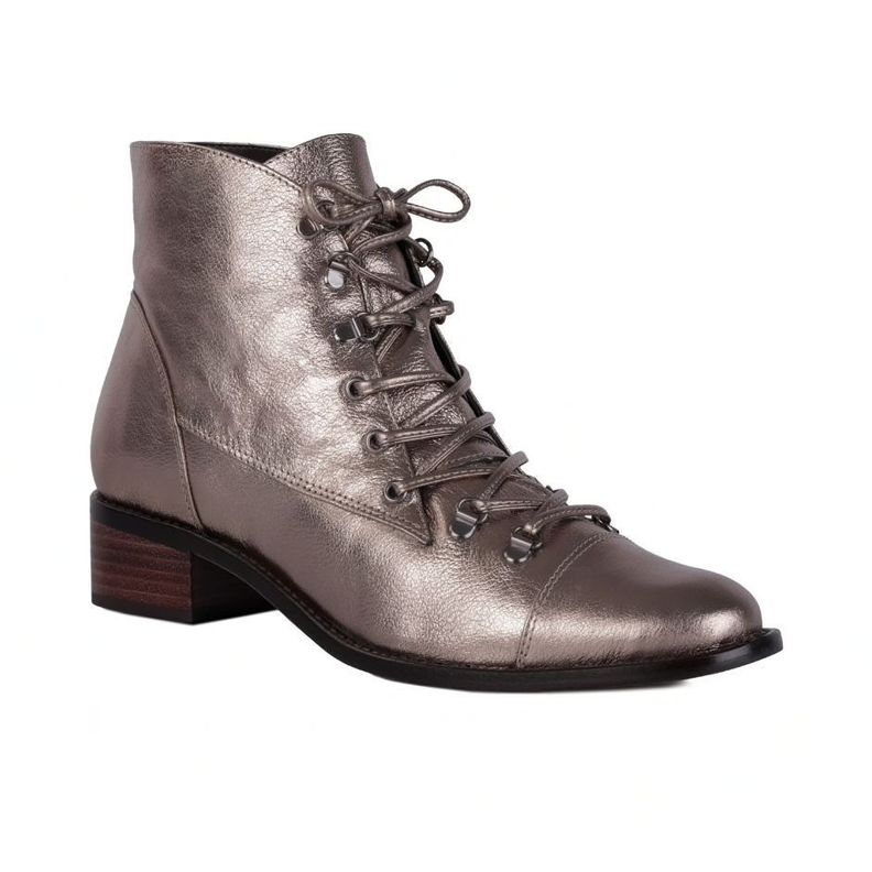 Bota Cuero Chumbo Luiza-1