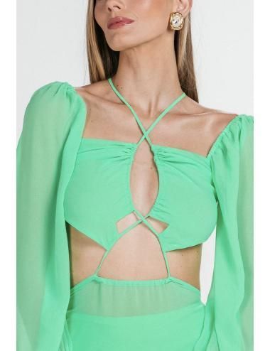 Vestido Ivy Verde Charth-3
