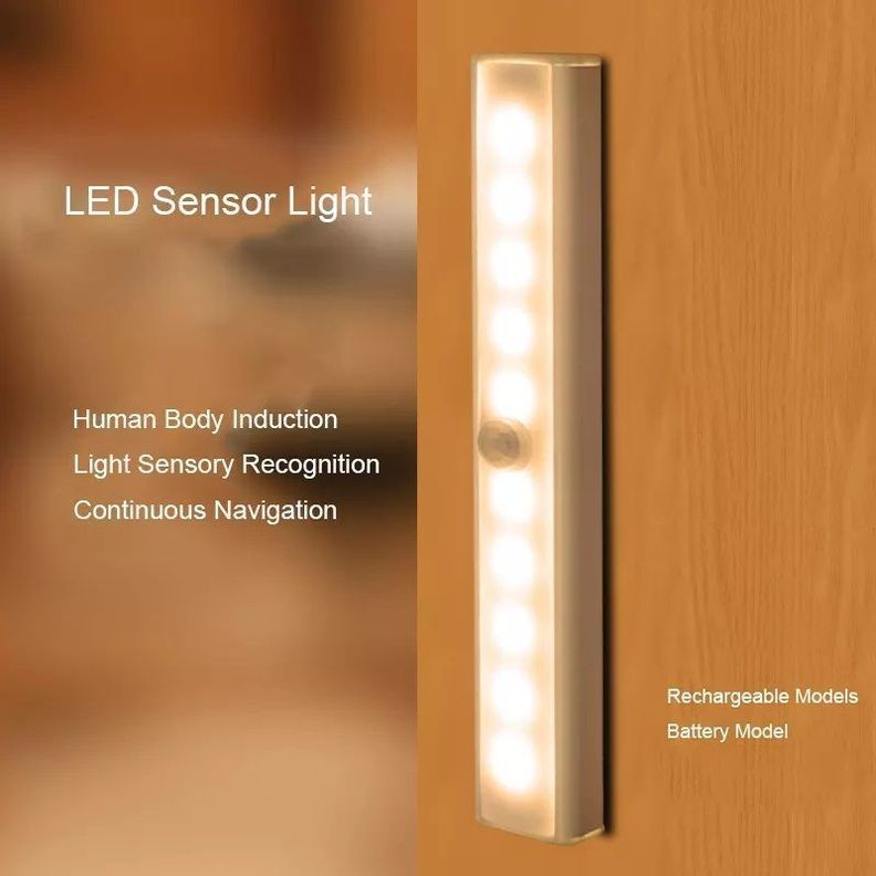 Barra Luz Led inteligente sensor de movimiento-53