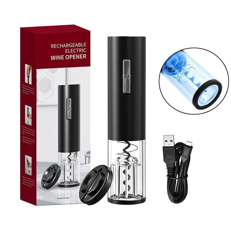Sacacorchos Eléctrico Destapador de vino Automátic-4