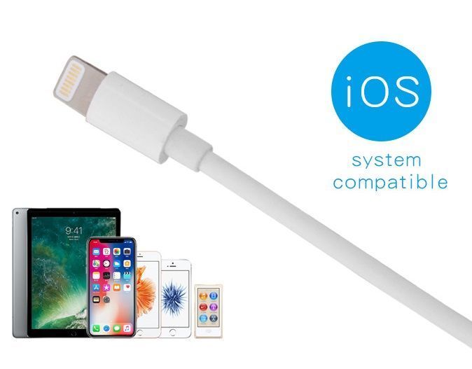 Cable Cargador Lightning Para iPhone 1 metro-6