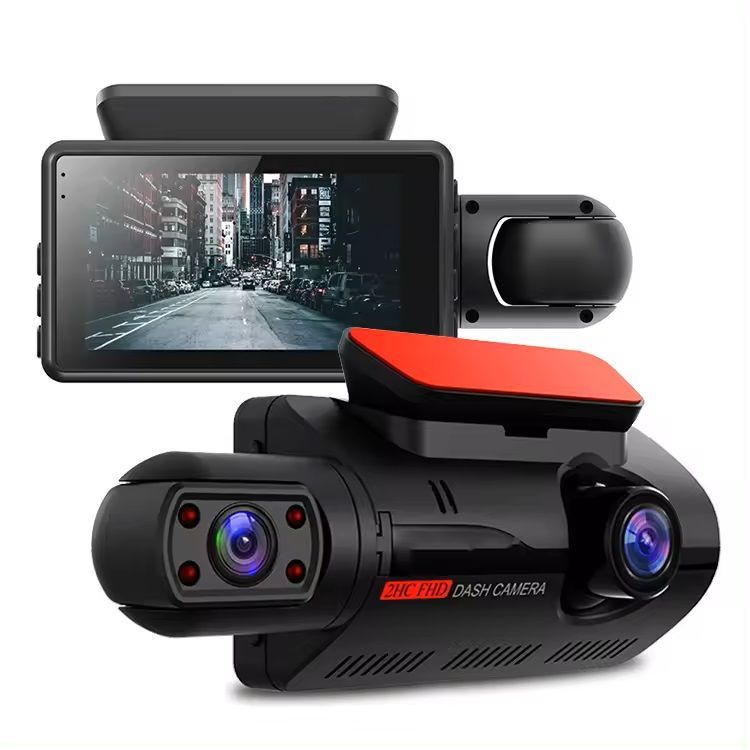 Dash Cam Cámara Dual 1080P Ángulo Amplio de 150° Grabación en Bucle-2