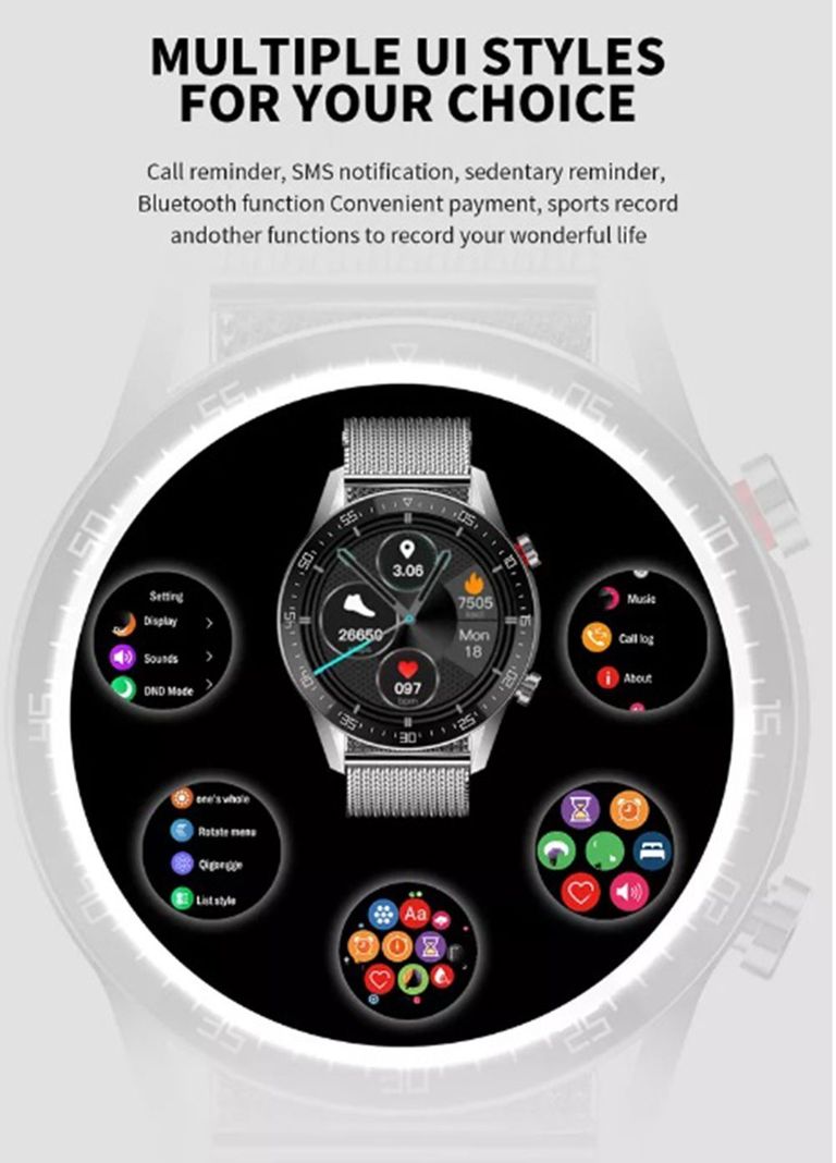 Reloj Inteligente Smartwatch Bluetooth SK7 PLUS-5