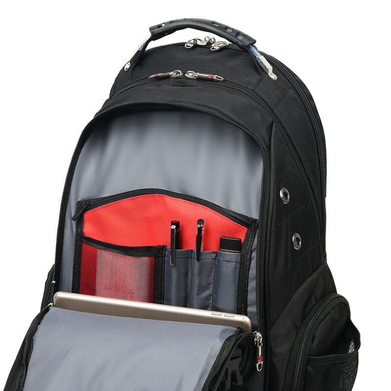 Mochila para Laptop impermeable con puerto USB-6