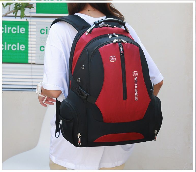 Mochila para Laptop impermeable con puerto USB-4