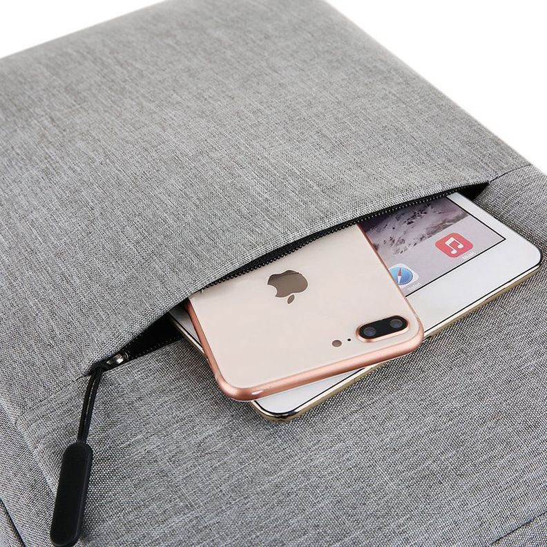 Mochila para Laptop impermeable con puerto USB-5