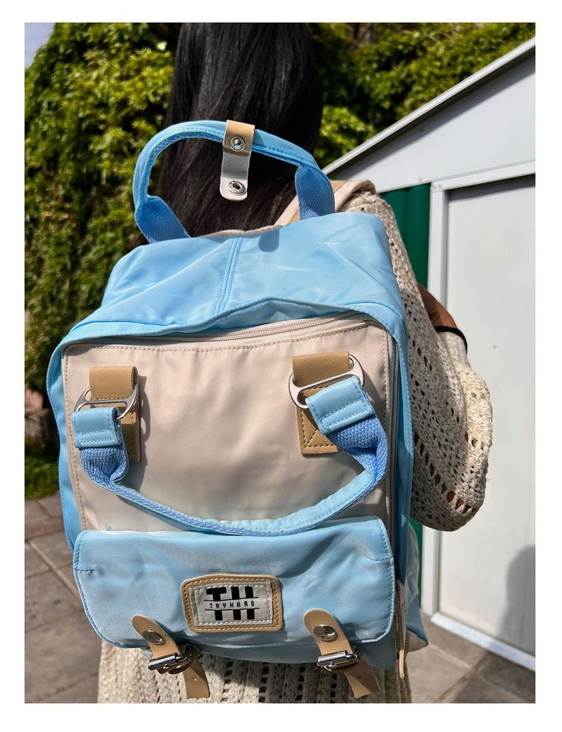 Mochila Femenina diseño clásico a prueba de agua-2