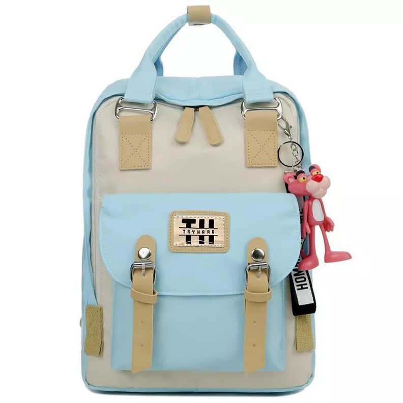 Mochila Femenina diseño clásico a prueba de agua-0