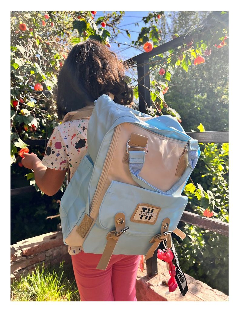 Mochila Femenina diseño clásico a prueba de agua-1