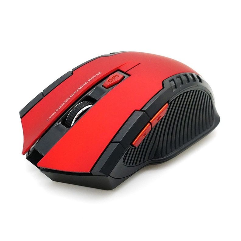 Mouse Gamer 1600 DPI Bluetooth 2.4 Ghz para Windows y Mac-0