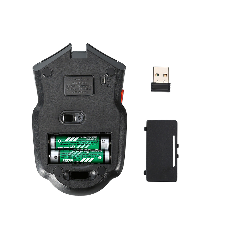 Mouse Gamer 1600 DPI Bluetooth 2.4 Ghz para Windows y Mac-7
