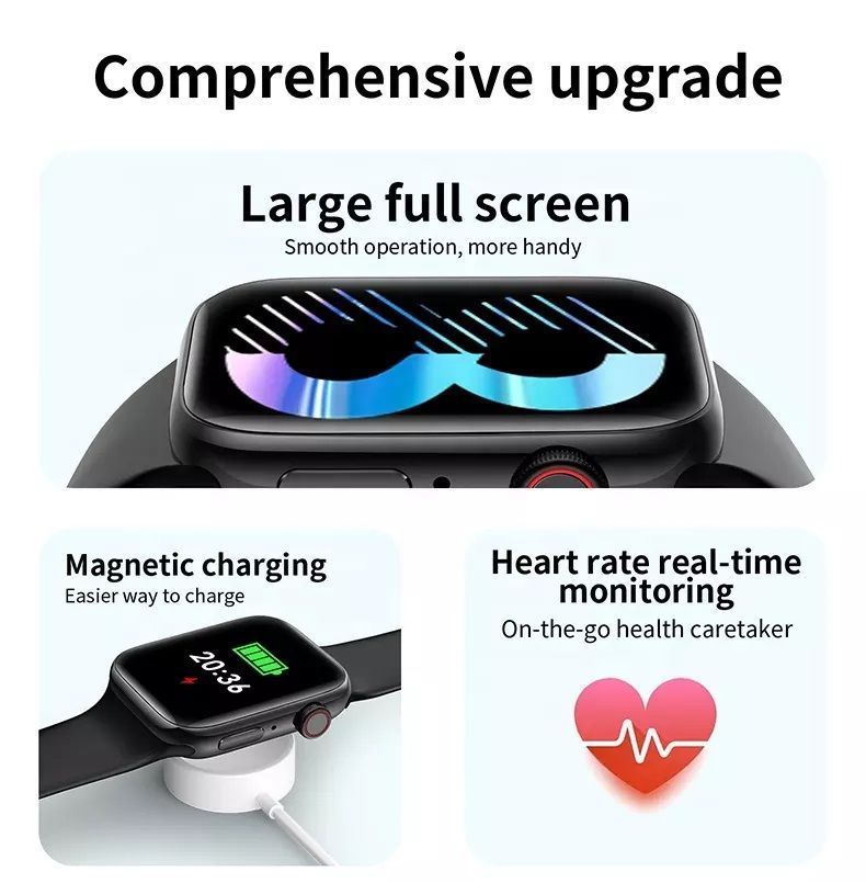 Reloj Inteligente Smartwatch Bluetooth T900 PRO MAX L-4
