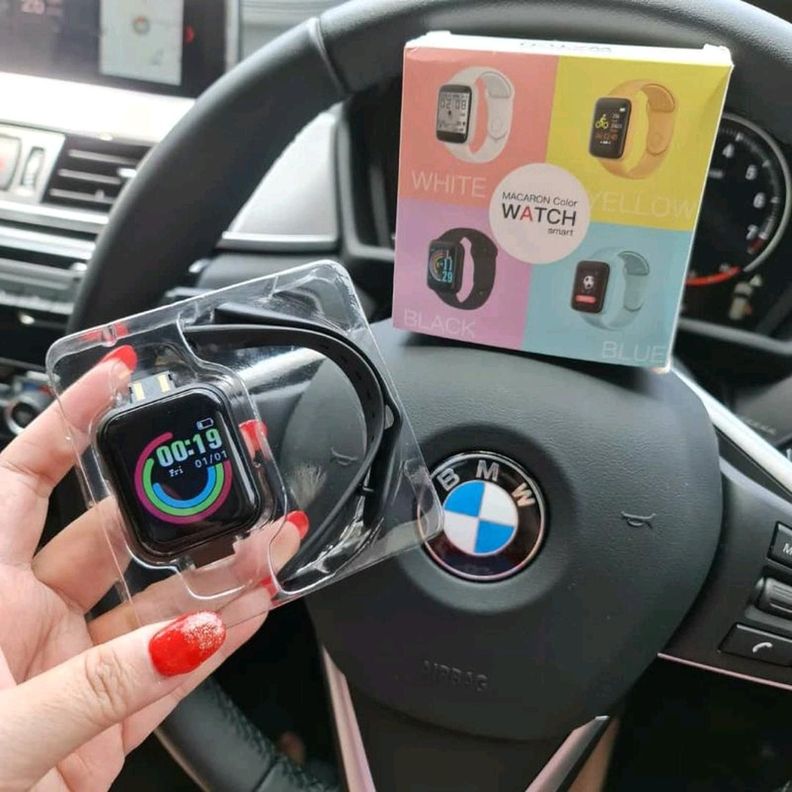 Reloj D20 Smartwatch Inteligente Negro-4