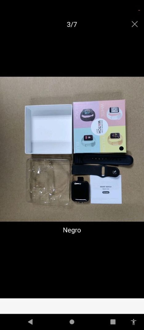 Reloj D20 Smartwatch Inteligente Negro-6