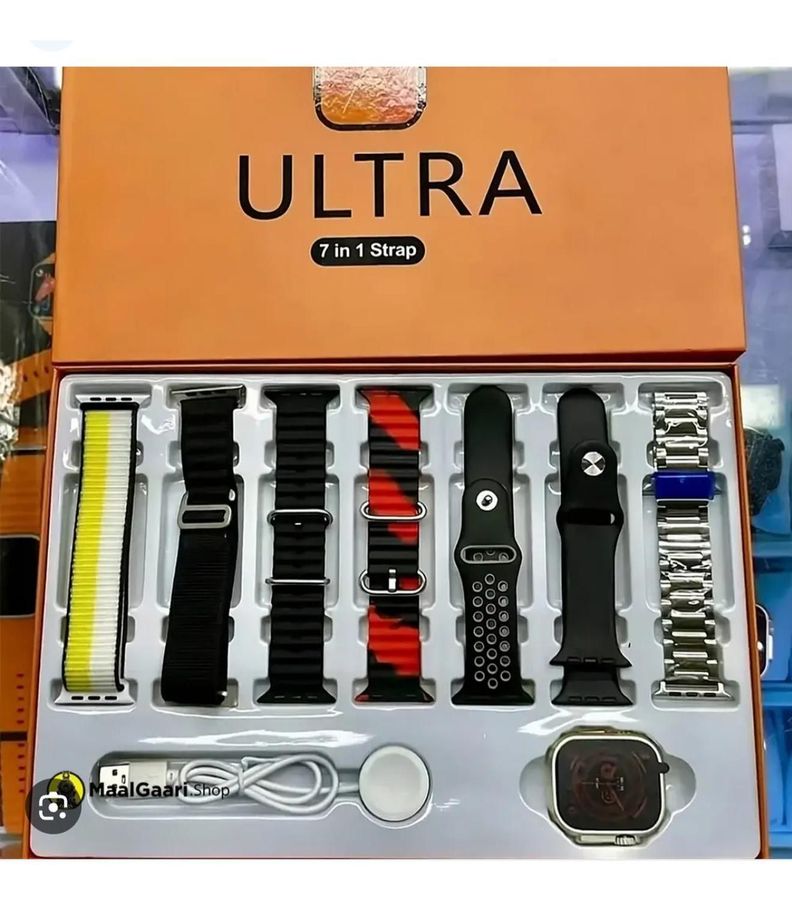 Reloj Inteligente Smartwatch 7 En 1 Negro-0