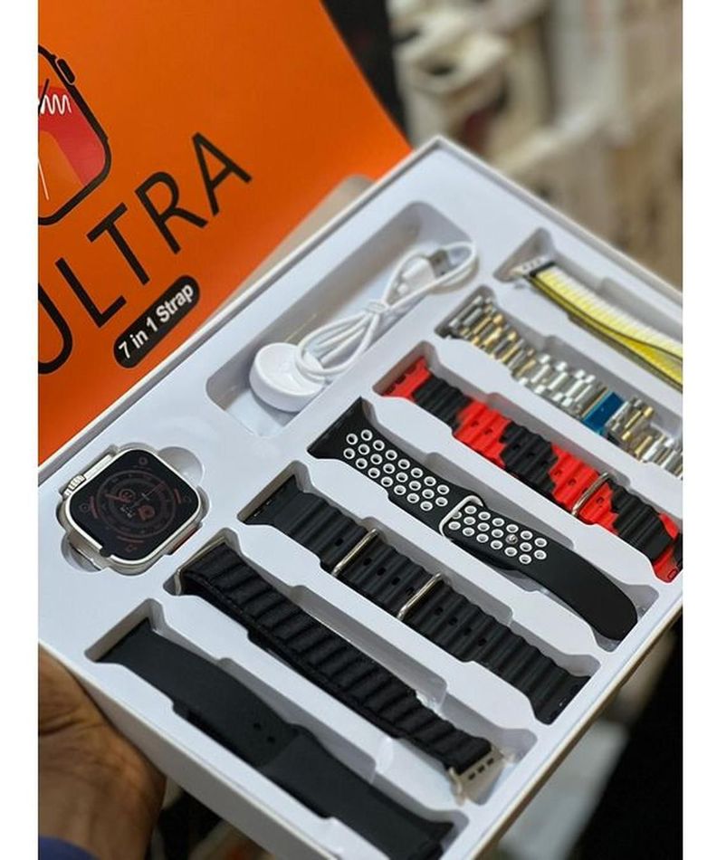 Reloj Inteligente Smartwatch 7 En 1 Negro-1