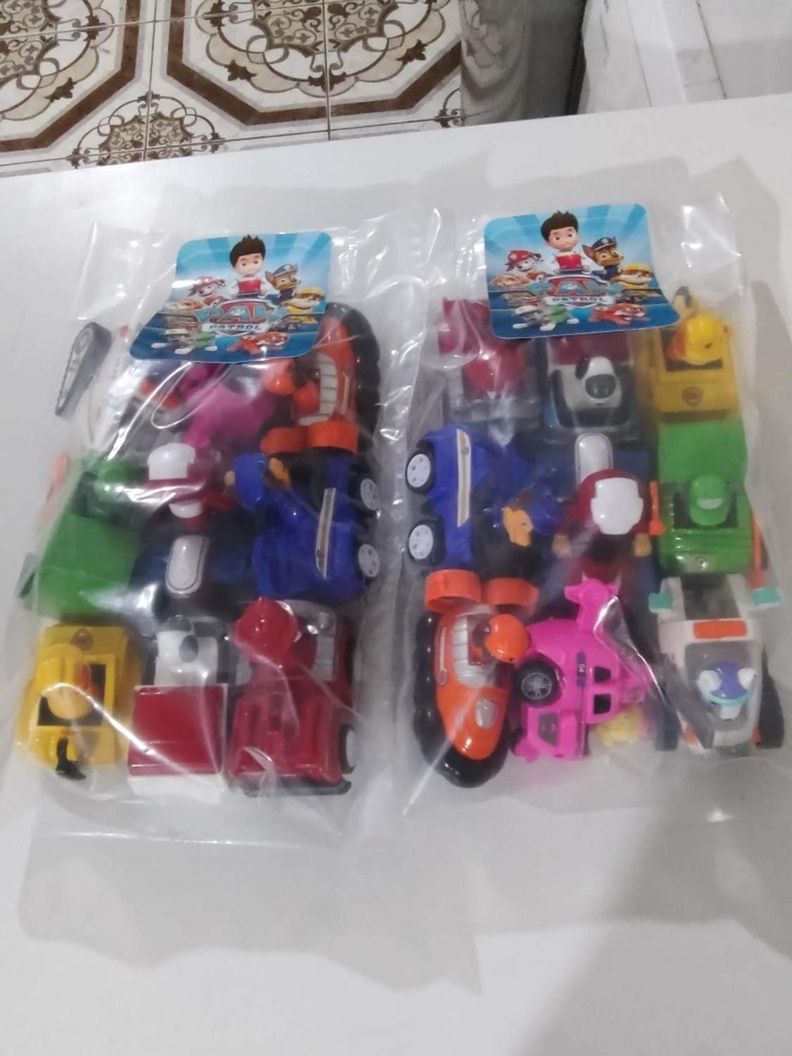 Pack 9 Autos Paw Patrol A Fricción PVC-6