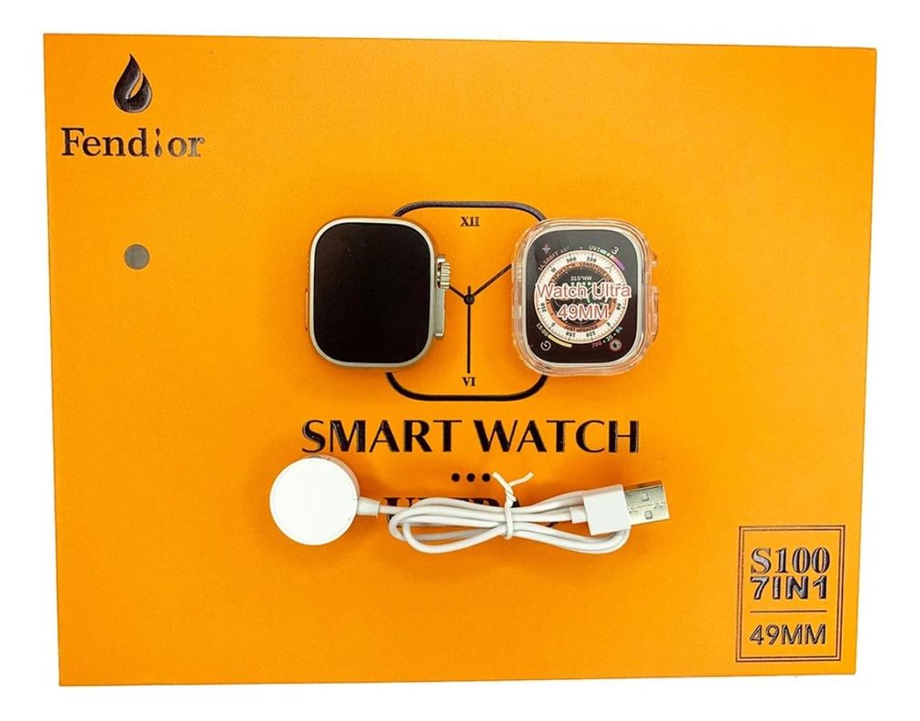 Reloj Inteligente S100 Ultra 2 - 7 Correas-3