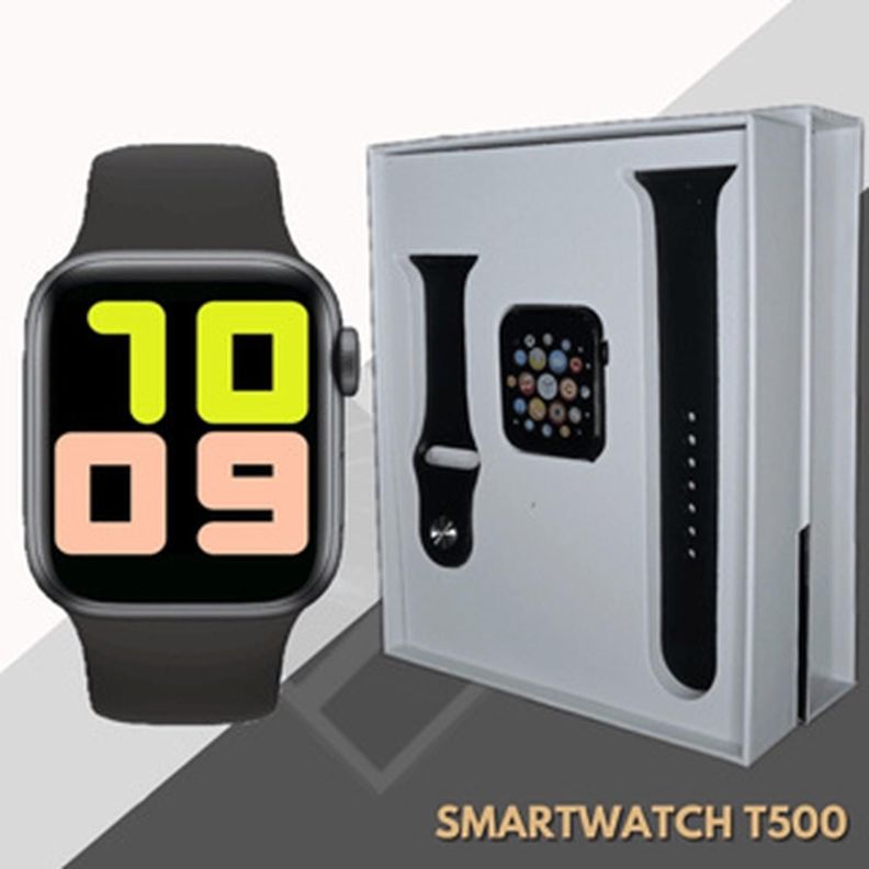 Reloj T500 Inteligente Smartwatch Negro / Realiza Llamadas-7