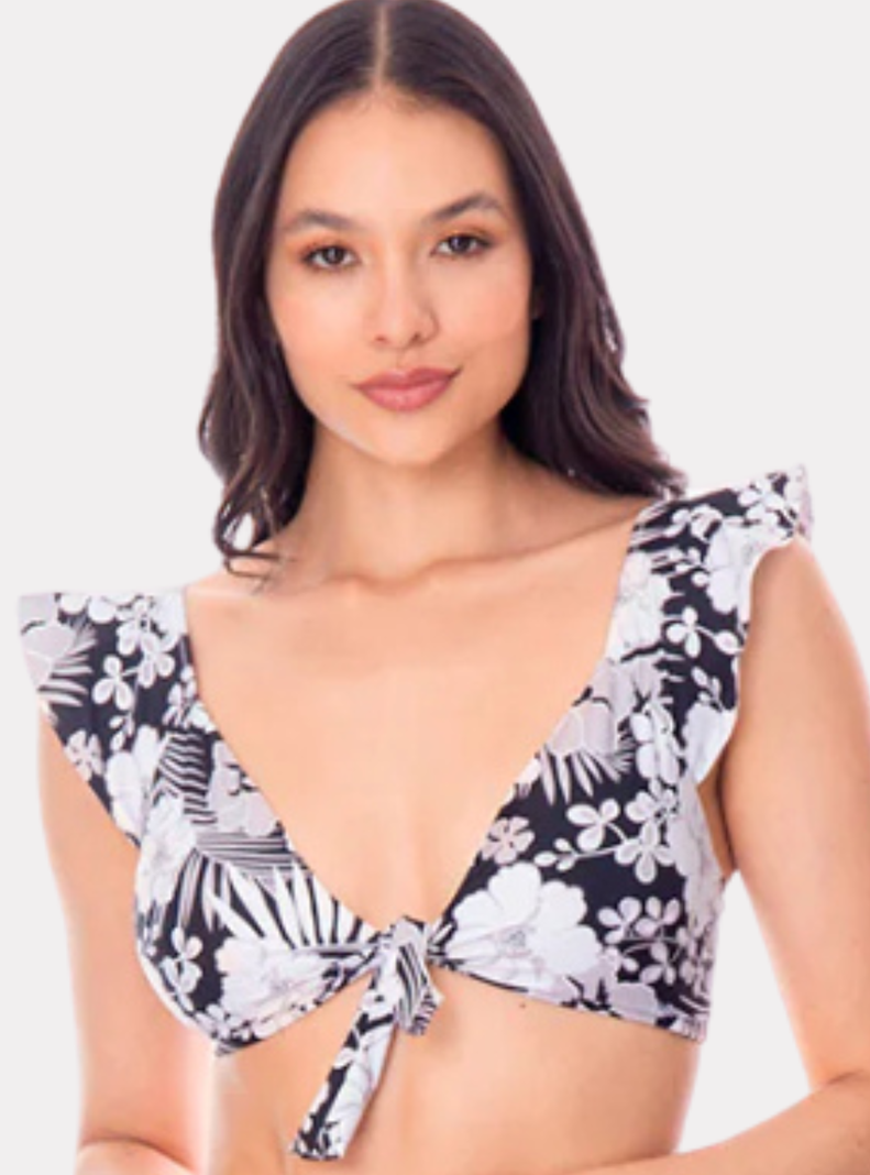 Bikini mujer Bolero Blanco Negro  OUTLET 98849 St Even-2