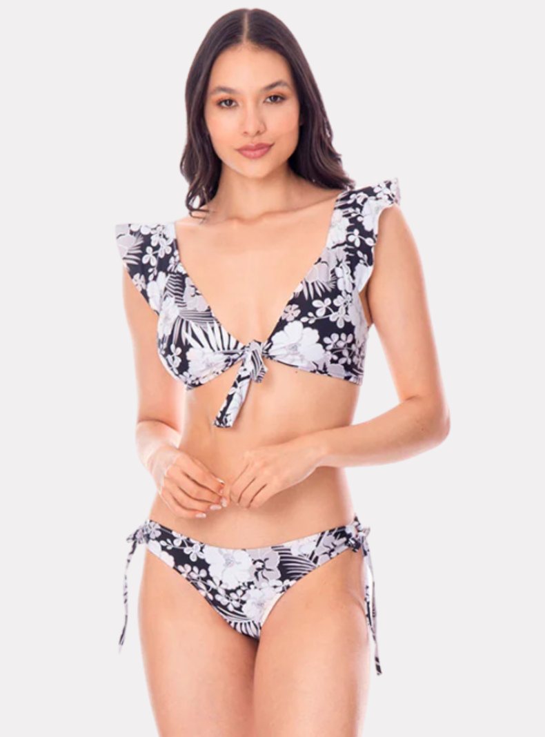 Bikini mujer Bolero Blanco Negro  OUTLET 98849 St Even-0