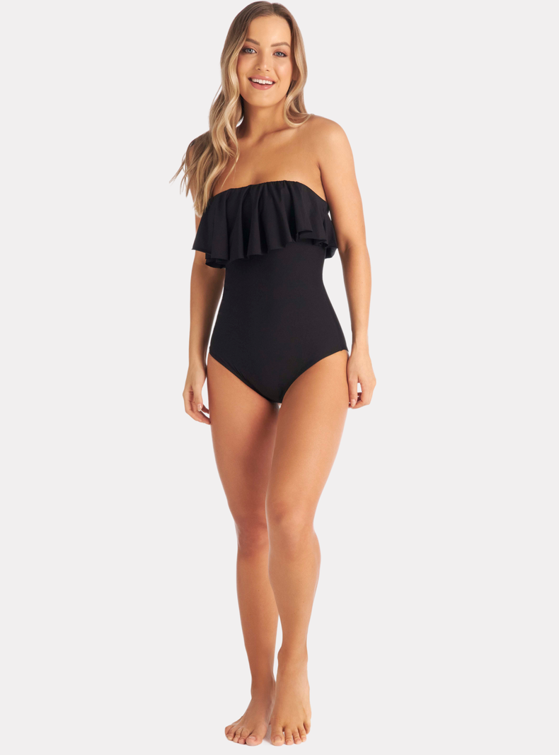 TRAJE DE BAÑO BOLERO STRAPLESS CONTROL ABDOMEN CHAMELA 30735-5