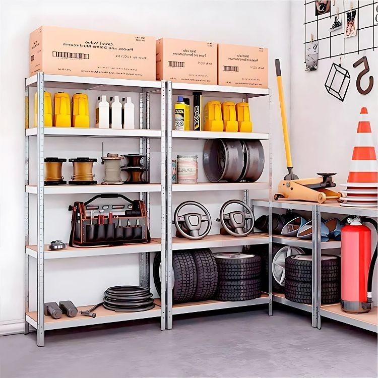 Estante Rack De Metal Galvanizado 180x90x40-2