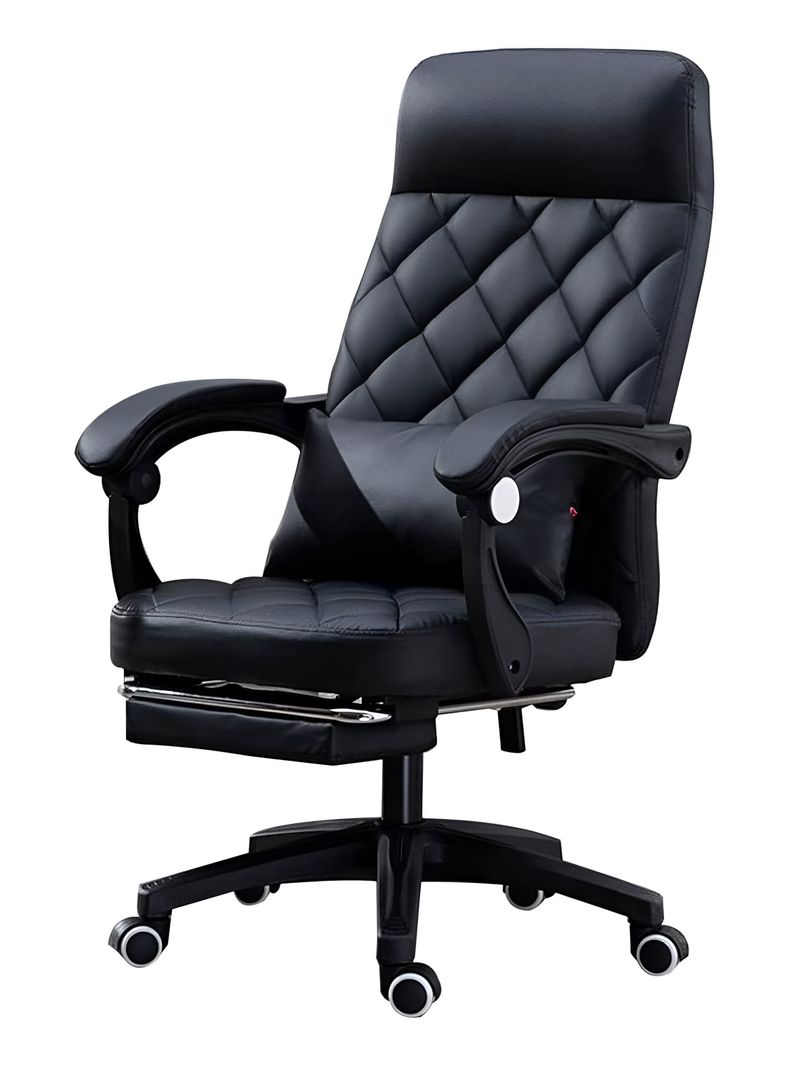 Silla Ejecutiva Presidencial Oficina Con Reposapiés-0