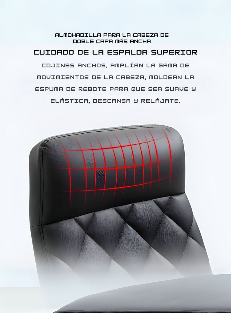 Silla Ejecutiva Presidencial Oficina Con Reposapiés-5