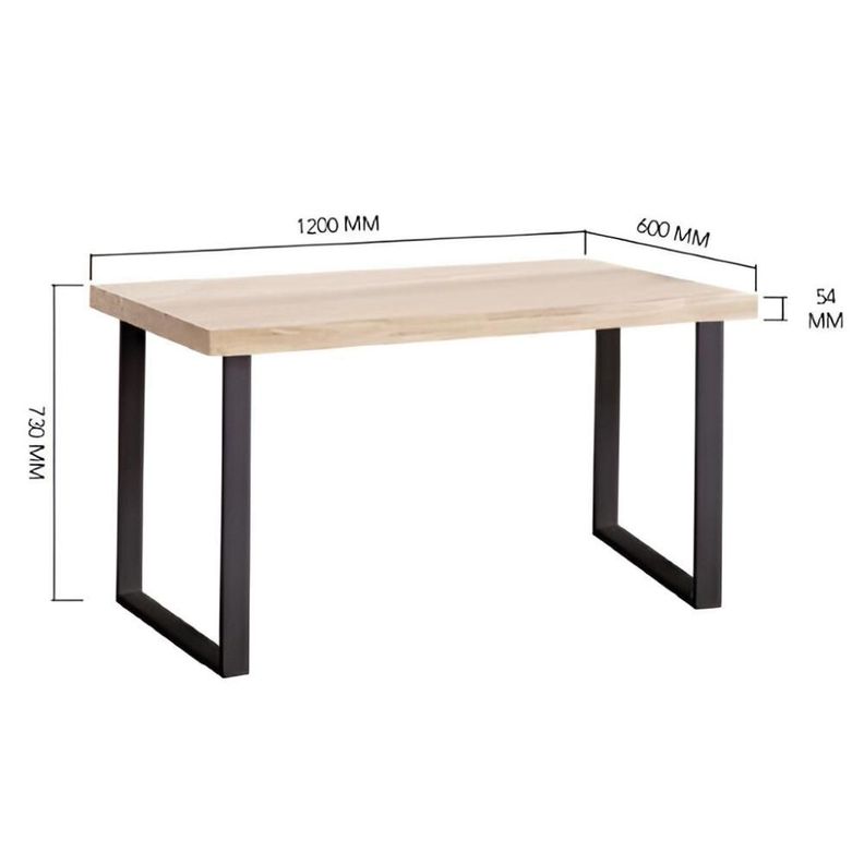 Escritorio de Estudio Para Home Office 120x60x75-2