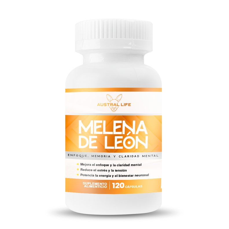 Melena de Leon 1000mg 120 Capsulas Austral Life