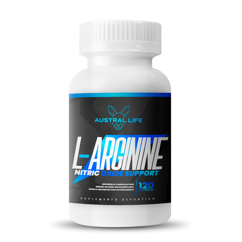 L ARGININA 120 CAPSULAS Blanco