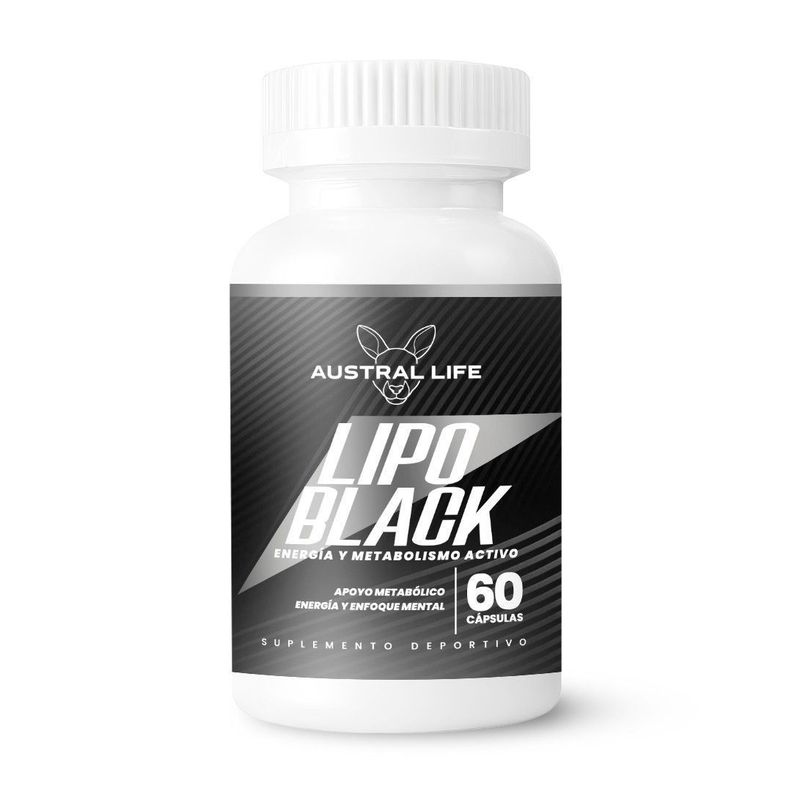 Lipo Black 60 Capsulas Austral Life